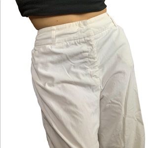 White cargo-like/fancy white pants